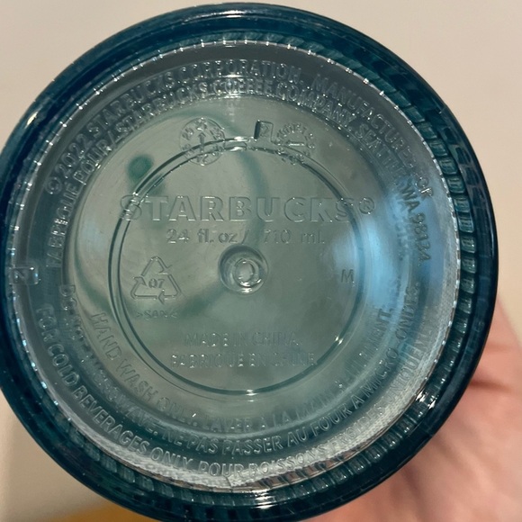 Starbucks mermaid iridescent spring 2022 large tumbler‎ cup EUC - Picture 3 of 3